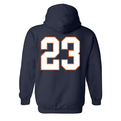 Virginia - NCAA Football : Jaylen Jones - Hooded Sweatshirt-1