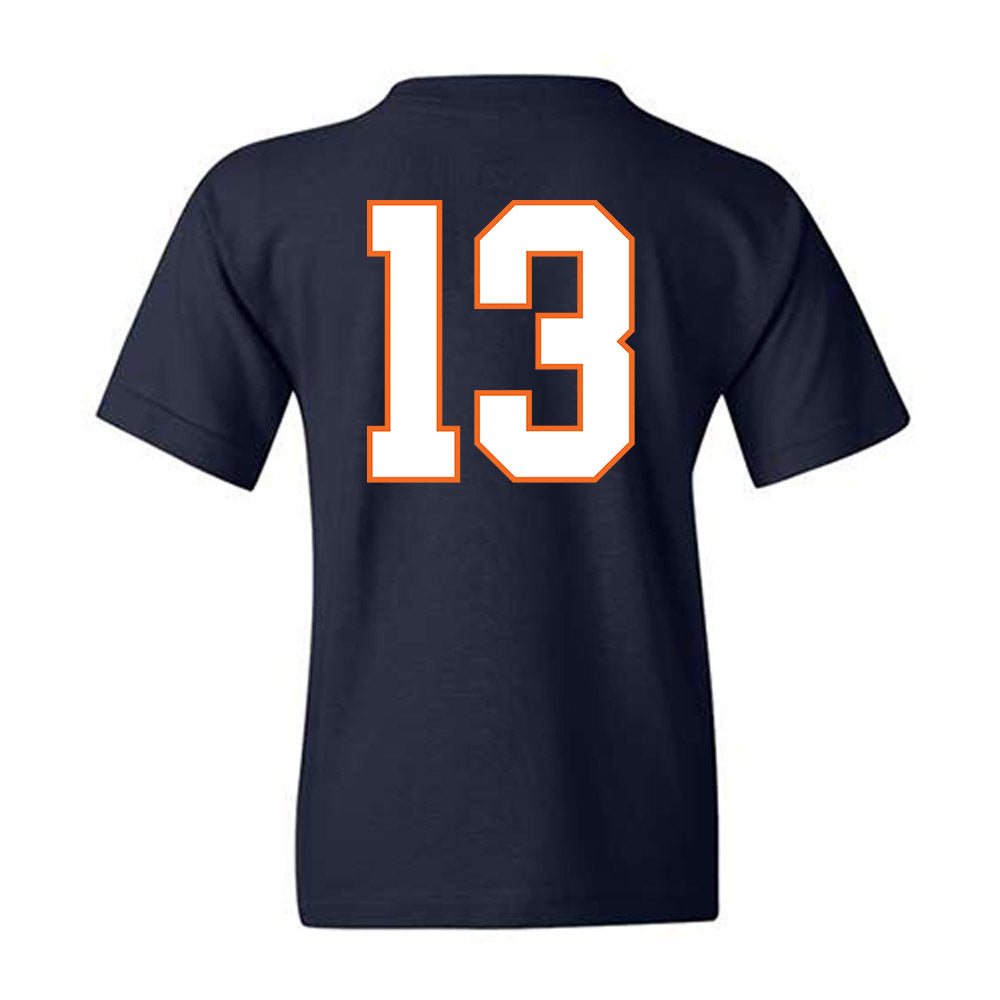 Virginia - NCAA Football : Myles Brown - Youth T-Shirt-1