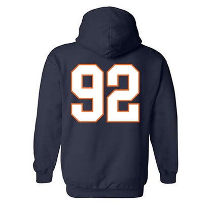 Virginia - NCAA Football : Jonathan Allen - Hooded Sweatshirt-1