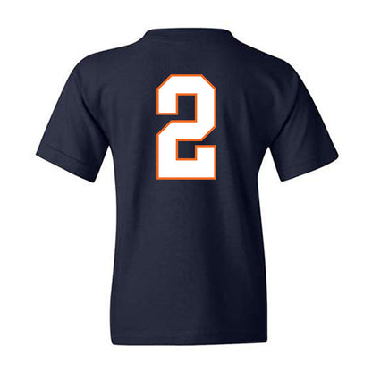 Virginia - NCAA Football : Donavon Platt - Youth T-Shirt-1