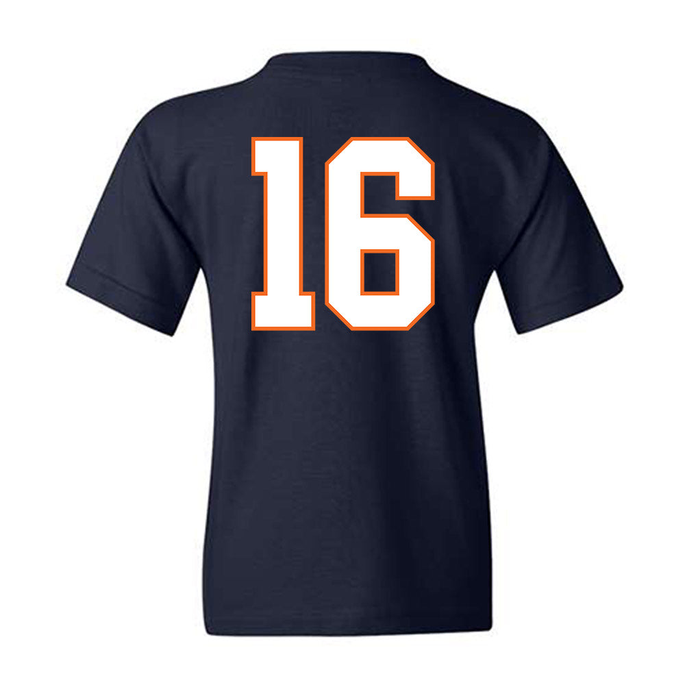 Virginia - NCAA Football : Ely Hamrick - Youth T-Shirt-1