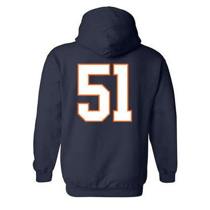 Virginia - NCAA Football : Grayson Reid - Hooded Sweatshirt-1