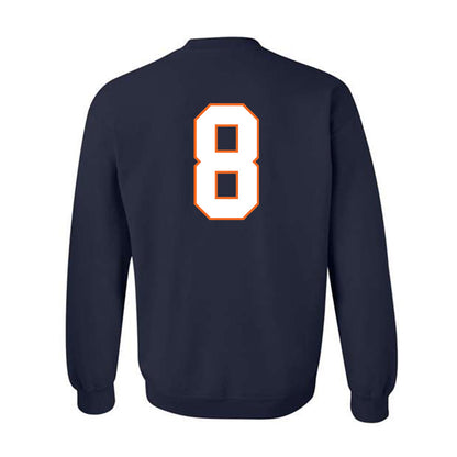 Virginia - NCAA Football : TyLyric Coleman - Crewneck Sweatshirt-1