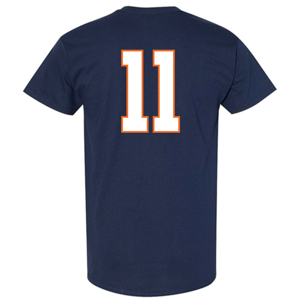 Virginia - NCAA Football : Maddox Marcellus - T-Shirt-1