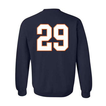 Virginia - NCAA Football : Jayden Covil - Crewneck Sweatshirt-1