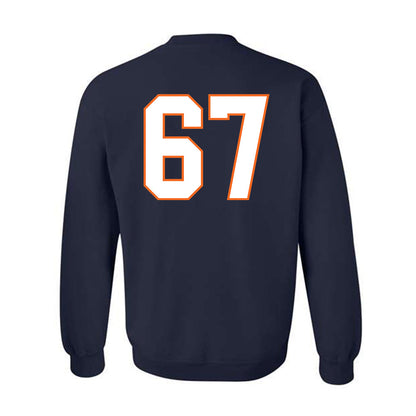 Virginia - NCAA Football : Will Rosen - Crewneck Sweatshirt-1