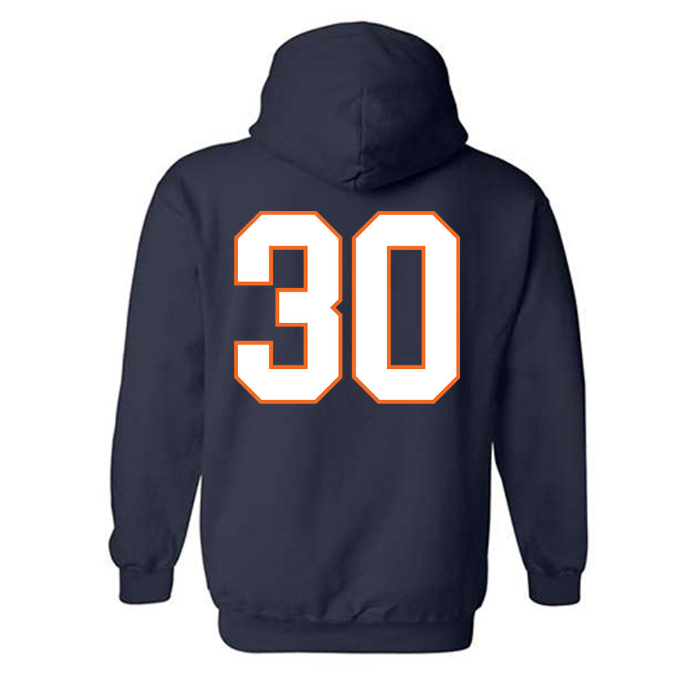 Virginia - NCAA Football : Henry Omohundro - Hooded Sweatshirt-1