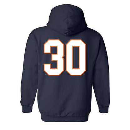 Virginia - NCAA Football : Henry Omohundro - Hooded Sweatshirt-1