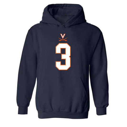 Virginia - NCAA Football : Kevon Gray - Hooded Sweatshirt-0