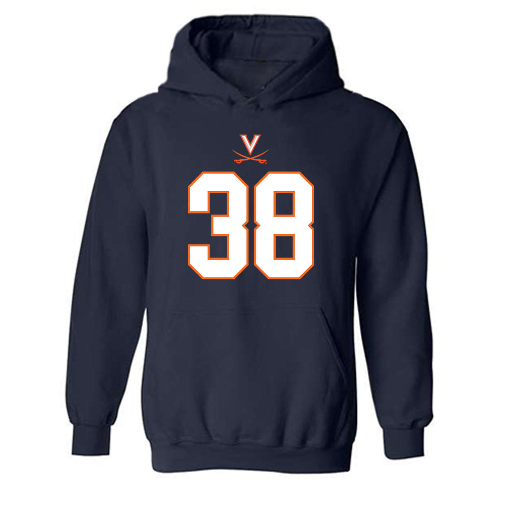 Virginia - NCAA Football : Armstrong Jones - Hooded Sweatshirt-0