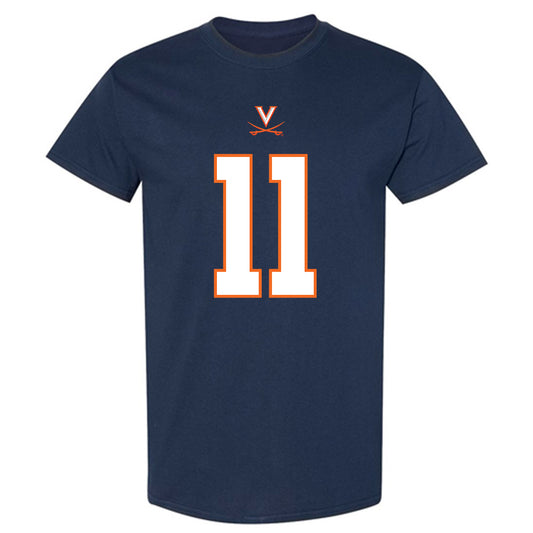 Virginia - NCAA Football : Rico Flores Jr. - T-Shirt-0