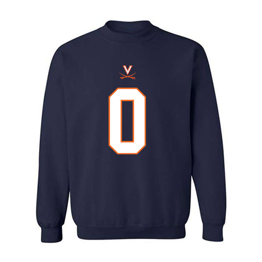 Virginia - NCAA Football : Ja'Maric Morris - Crewneck Sweatshirt-0