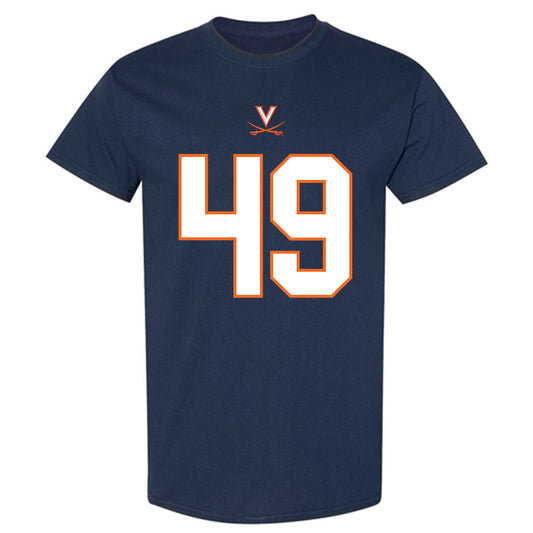 Virginia - NCAA Football : Jacob Tannenbaum - T-Shirt-0