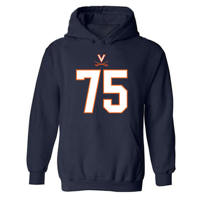 Virginia - NCAA Football : Dylan Biehl - Hooded Sweatshirt-0