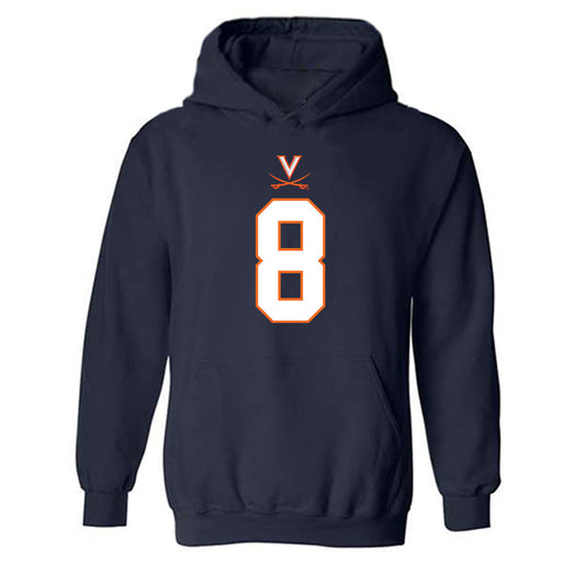 Virginia - NCAA Football : TyLyric Coleman - Hooded Sweatshirt-0