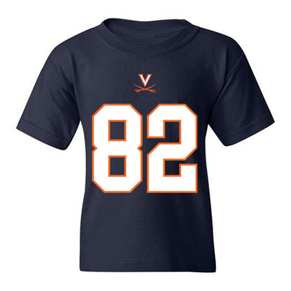 Virginia - NCAA Football : DaMari Carter - Youth T-Shirt-0