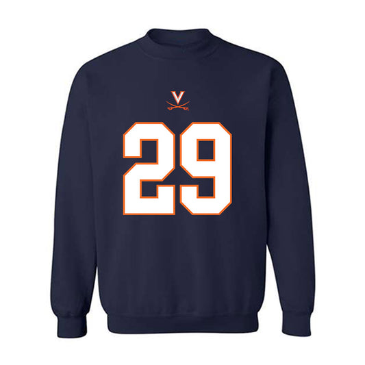Virginia - NCAA Football : Chris Spence - Crewneck Sweatshirt-0