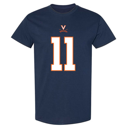 Virginia - NCAA Football : Maddox Marcellus - T-Shirt-0