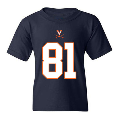 Virginia - NCAA Football : TeKai Kirby - Youth T-Shirt-0
