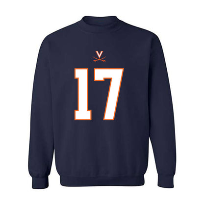 Virginia - NCAA Football : TyLyric Coleman - Crewneck Sweatshirt-0
