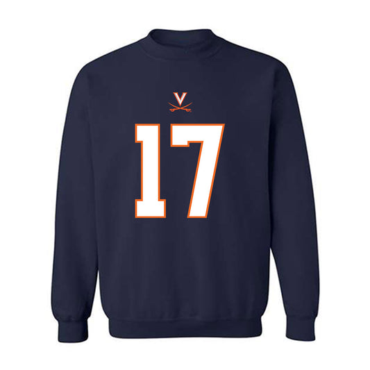 Virginia - NCAA Football : TyLyric Coleman - Crewneck Sweatshirt-0