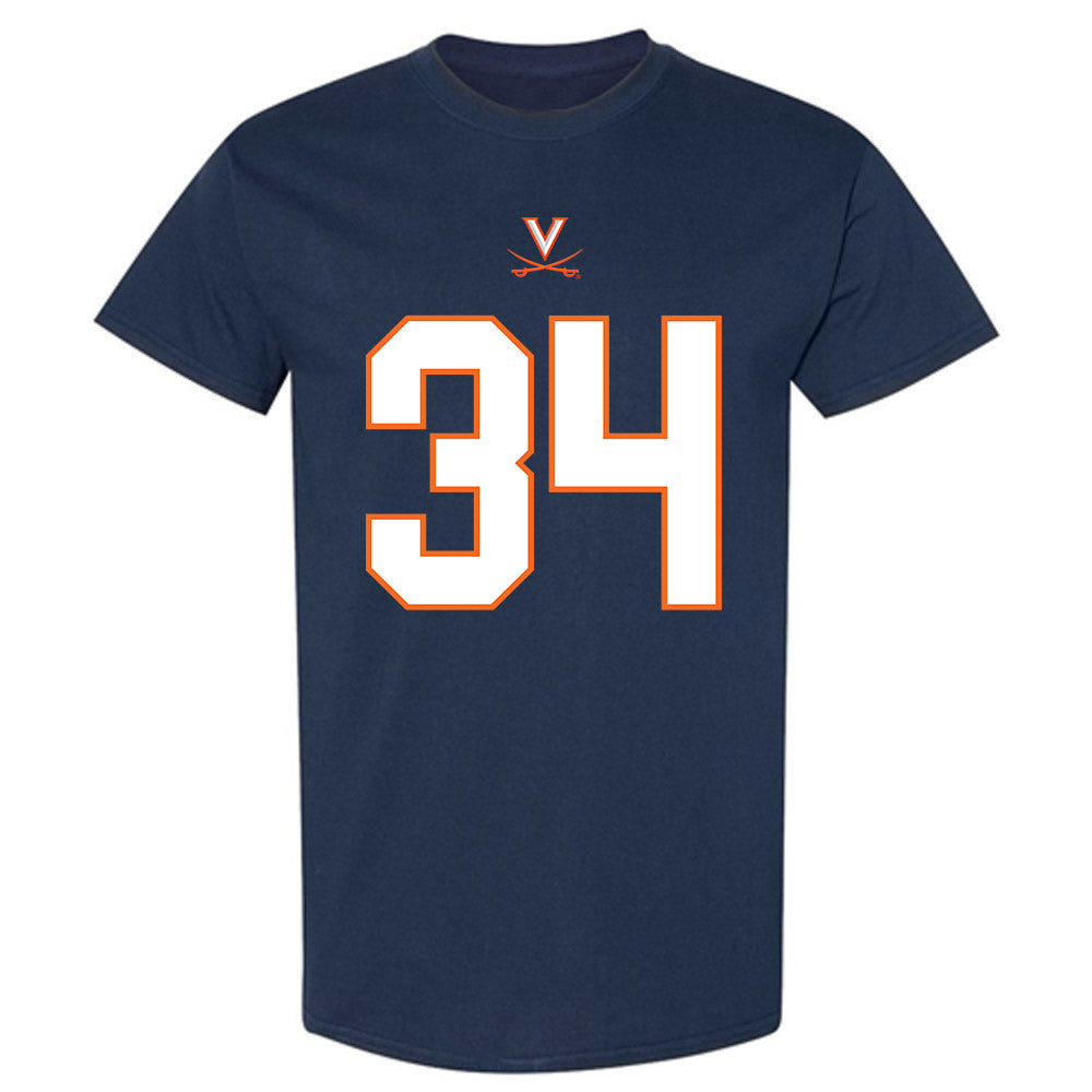 Virginia - NCAA Football : Kevin Chadwick - T-Shirt-0