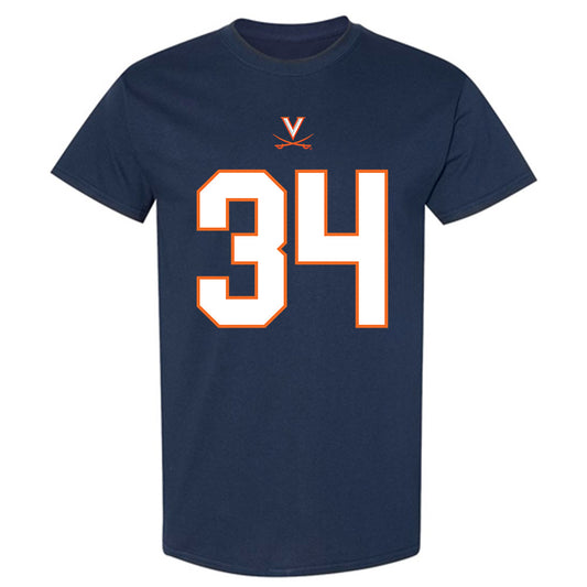 Virginia - NCAA Football : Kevin Chadwick - T-Shirt-0