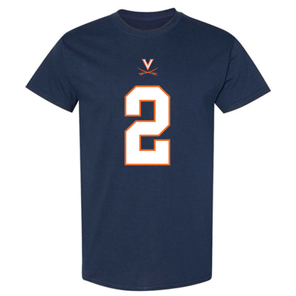 Virginia - NCAA Football : Donavon Platt - T-Shirt-0