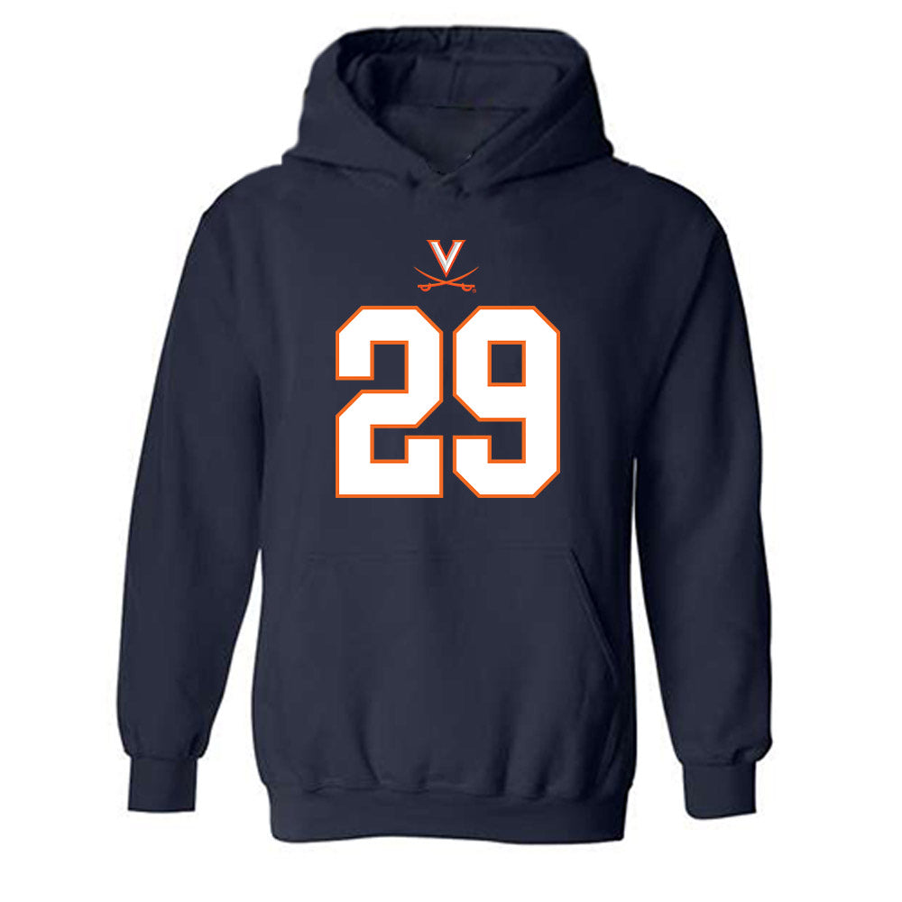 Virginia - NCAA Football : Jayden Covil - Hooded Sweatshirt-0