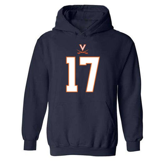 Virginia - NCAA Football : TyLyric Coleman - Hooded Sweatshirt-0
