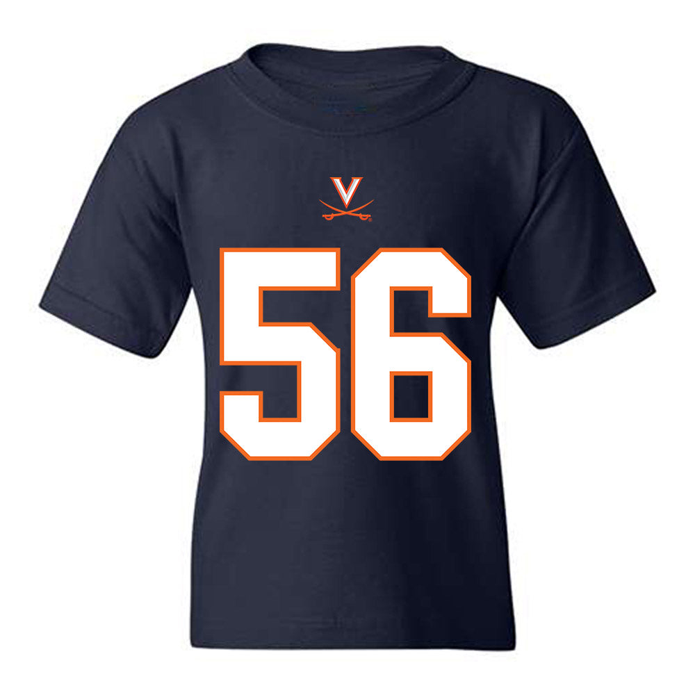 Virginia - NCAA Football : Tyler Simmons - Youth T-Shirt-0