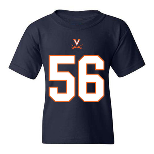 Virginia - NCAA Football : Tyler Simmons - Youth T-Shirt-0