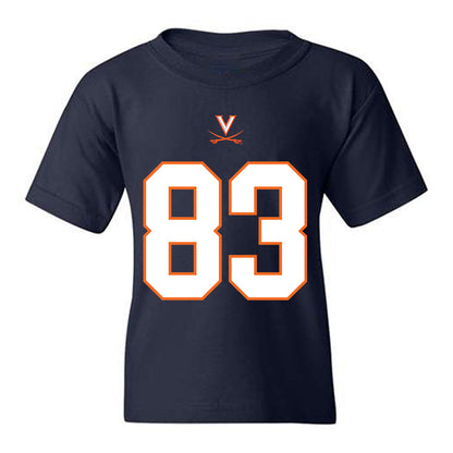 Virginia - NCAA Football : Willem Thurber - Youth T-Shirt-0