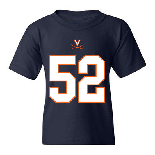 Virginia - NCAA Football : Mckale Boley - Youth T-Shirt-0