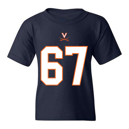 Virginia - NCAA Football : Will Rosen - Youth T-Shirt-0