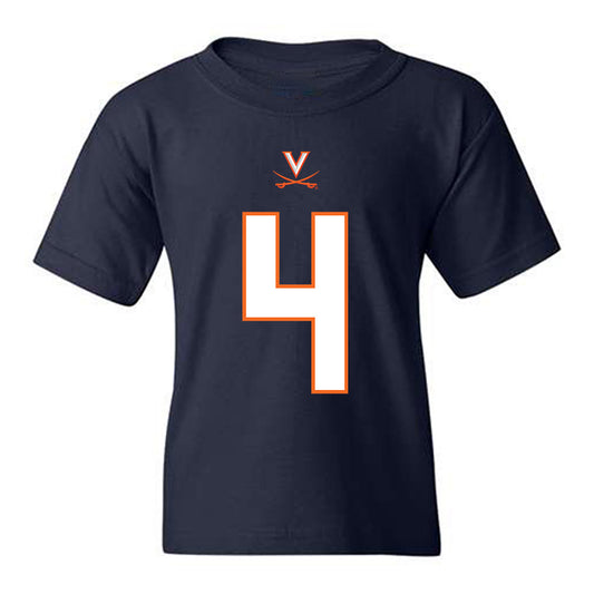 Virginia - NCAA Football : Corey Costner - Youth T-Shirt-0