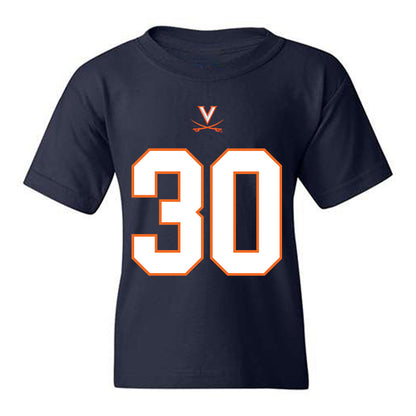 Virginia - NCAA Football : Henry Omohundro - Youth T-Shirt-0
