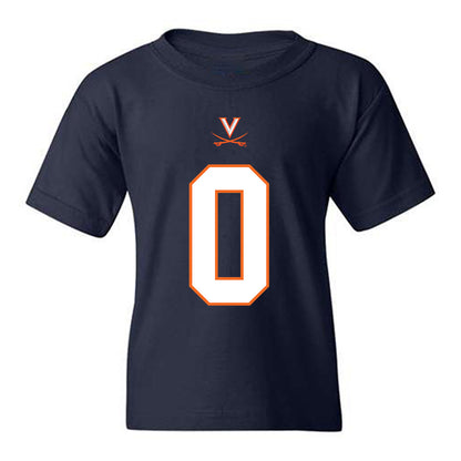 Virginia - NCAA Football : Ja'Maric Morris - Youth T-Shirt-0