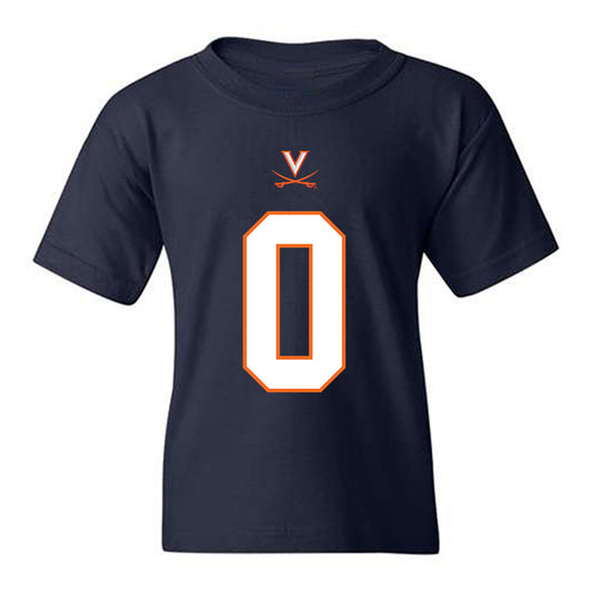 Virginia - NCAA Football : Ja'Maric Morris - Youth T-Shirt-0