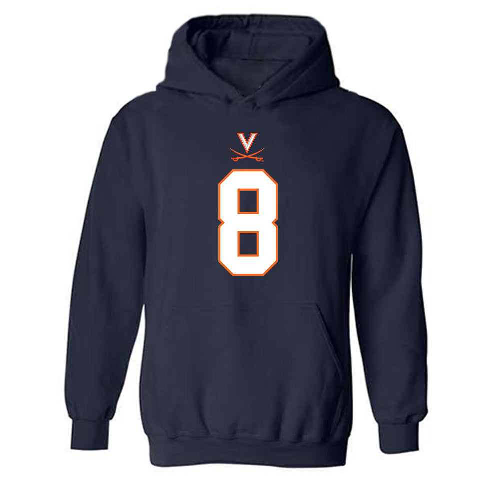 Virginia - NCAA Football : TyLyric Coleman - Hooded Sweatshirt-0