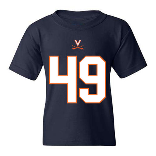 Virginia - NCAA Football : Jacob Tannenbaum - Youth T-Shirt-0