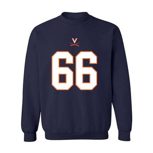 Virginia - NCAA Football : Mikey Gildea - Crewneck Sweatshirt-0