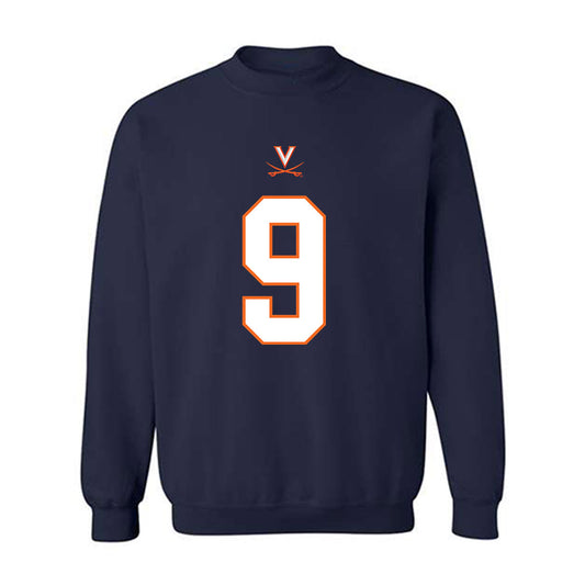 Virginia - NCAA Football : Dakota Twitty - Crewneck Sweatshirt-0