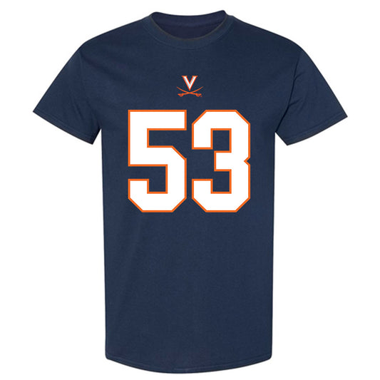Virginia - NCAA Football : Gavin Johnson - T-Shirt-0