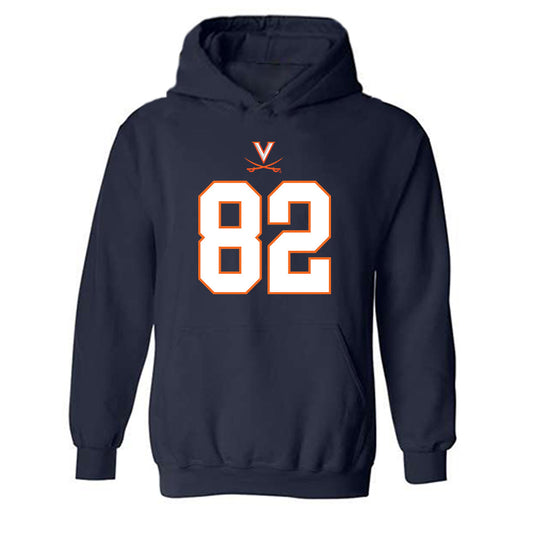 Virginia - NCAA Football : DaMari Carter - Hooded Sweatshirt-0