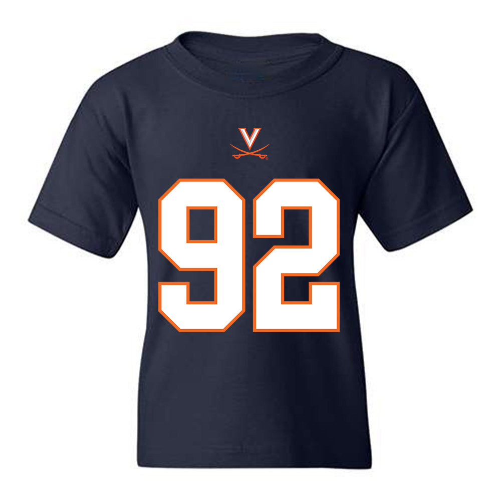 Virginia - NCAA Football : Jonathan Allen - Youth T-Shirt-0