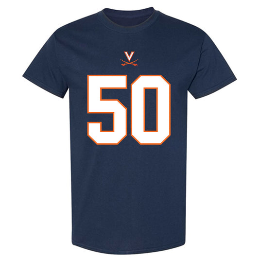 Virginia - NCAA Football : Wyatt Rubinoff - T-Shirt-0