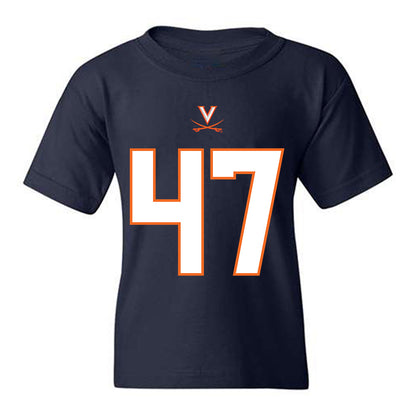 Virginia - NCAA Football : Gabe Sneed - Youth T-Shirt-0