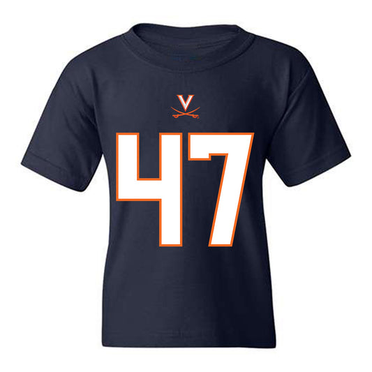 Virginia - NCAA Football : Gabe Sneed - Youth T-Shirt-0