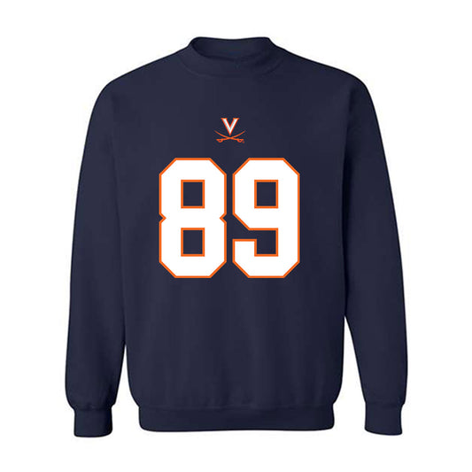 Virginia - NCAA Football : John Rogers - Crewneck Sweatshirt-0